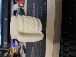 Celtic cup with litho bottom