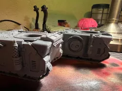 Civil War Tank Extended Fuel Tanks