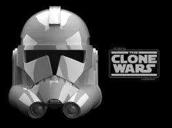 CLONE TROOPER P2 TCW helmet | 3D model | 3D print | Printable | Clone Wars