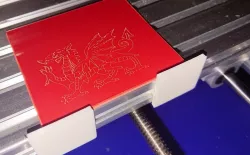 CNC edge alignment fence for 20x20mm section