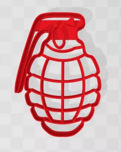 Cookie cutter Grenade