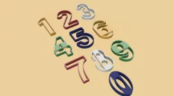 COOKIE CUTTER NUMBERS