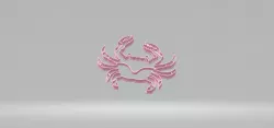 Crab, crab cookie cutter