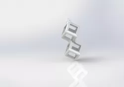 cubical earring