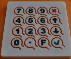 Custom Keyboard with 16 Keys
