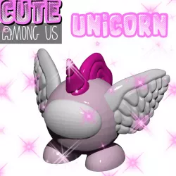 CUTE AMONG US - FLYING UNICORN