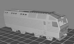 DE1 Ukrainian electric locomotive 1:160