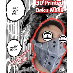 Deku Midoriya Mask - New Arc - Dark Midoriya - Boku No Hero - My Hero Academia - Cosplay Mask