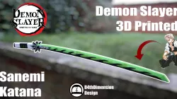 DEMON SLAYER - SANEMI KATANA - 1:1 SCALE
