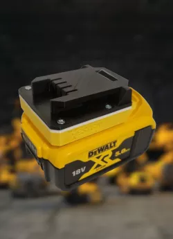 Dewalt battery to Parkside machine adapter 18V to 20V