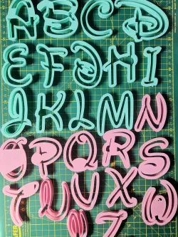 DISNEY LETTERS