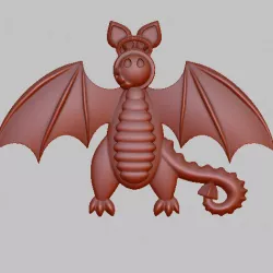 Dragon 3D model STL