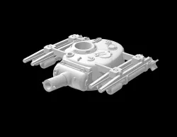 DUST 1948 \ KONFLIKT '47 - TULIP ROCKET MORTAR TURRET  (FOR M46 PATTON AND M3 WALKERS)