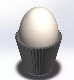 Egg cup Star