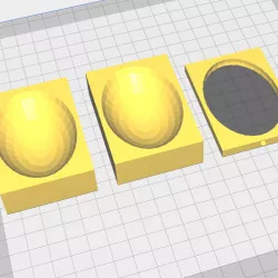 Egg shape mold