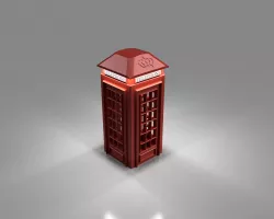 England phone booth