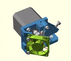 Extruder-X universal -1.75/3mm, direct drive extruder, Nema 17/23