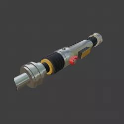 Ezra Bridger Second Lightsaber 3D Print File