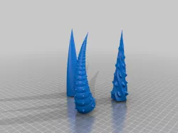 Fantasy Horns 3 Types