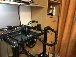 Flexible camera mount for Logitech C270 on V-Slot2020