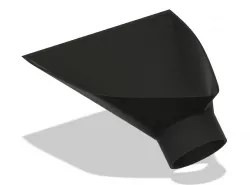 Front Grille Scoop - Air inlet (Ford Fiesta MK8/MK8.5 - 2017+)