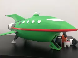 Futurama planet express ship model