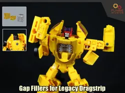 Gap Fillers for Transformers Legacy Dragstrip