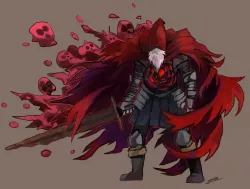 Garry the giant "Git Gud!" Knight