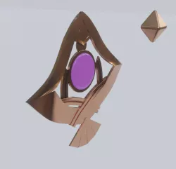 Genshin Impact Yae Miko hair accessories