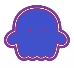 Ghost cookie cutter