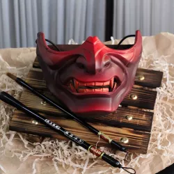 Ghost of Tsushima Cosplay Mask - Japanese Mask