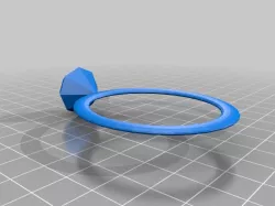 Giant diamound ring