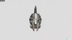 Gladiator helmet model/3D print Helmet