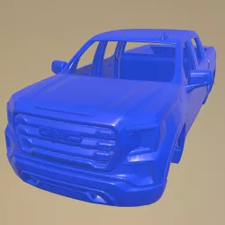 GMC SIERRA CREW ELEVATION 1500 2020 PRINTABLE CAR BODY