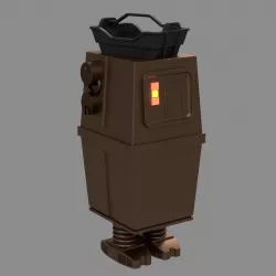 Gonky (Gonk Power Droid) Droid - 3D Print .STL File