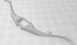 Gorou Raven Bow Model Genshin Impact