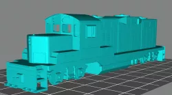 GP9 Locomotive N scale.