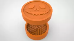 GRINDER WEED - DIY - HALLOWEEN PUMPKIN