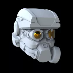 Halo Infinite Akis-II Wearable Helmet for 3D Printing