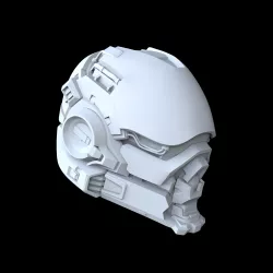 Halo Infinite Locus Wearable Helmet for 3D Printing