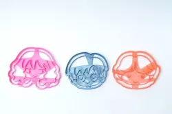 harry potter cookie cutter kawaii
