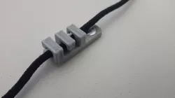 Headphone cord magnetic holder