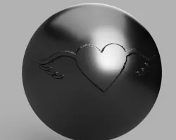 Heart Sphere- MOLD BATH BOMB, SOLID SHAMPOO - MOLD BATH BOMB, SOLID SHAMPOO