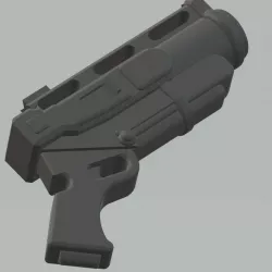heavy pistol and arbites energy mace