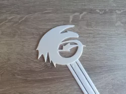 How to train your dragon bookmark strike symbol