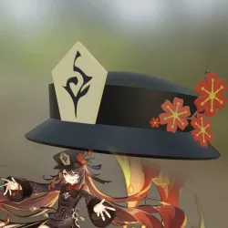 Hu Tao hat pattern for Cosplay - Genshin Impact