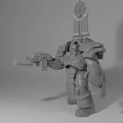 IW 4th Legion Chonky Austrian with Banner