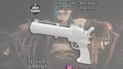Jinx League of Legends - Arcane version