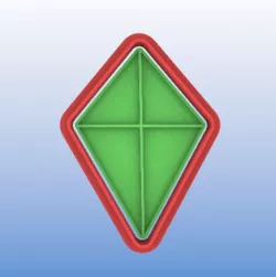 KITE CUTTER AND STAMP