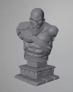 Kratos Bust